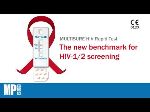 How to use MULTISURE HIV Rapid Test (RUO/CE) [MP Biomedicals Asia Pacific]